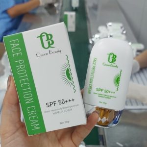 Kem nâng tone kiềm dầu Queen Beauty - mỹ phẩm thiên nhiên chính hãng