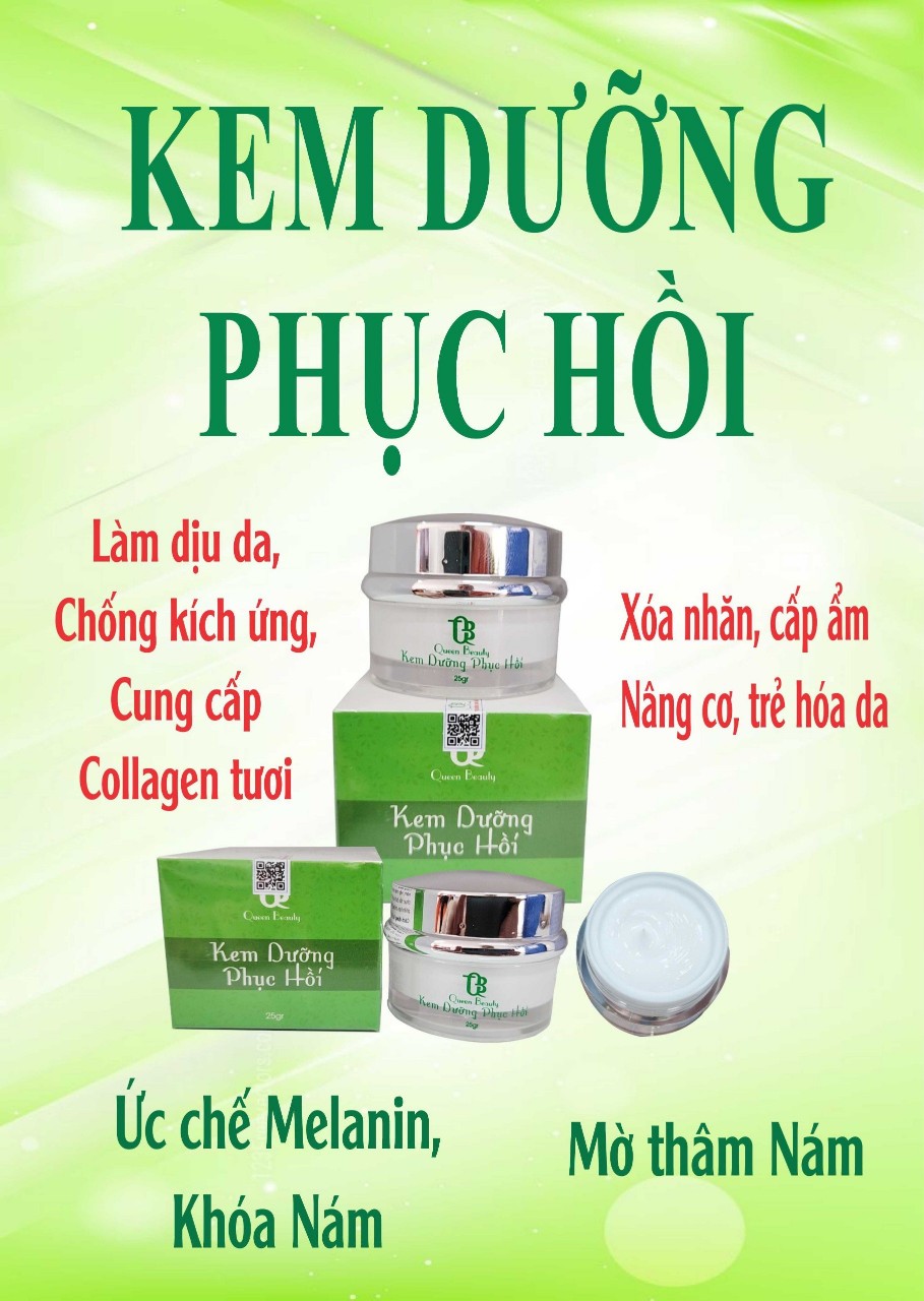 Mỹ phẩm Queen Beauty phục hồi da chính hãng 2 Mỹ phẩm Queen Beauty phục hồi da chính hãng